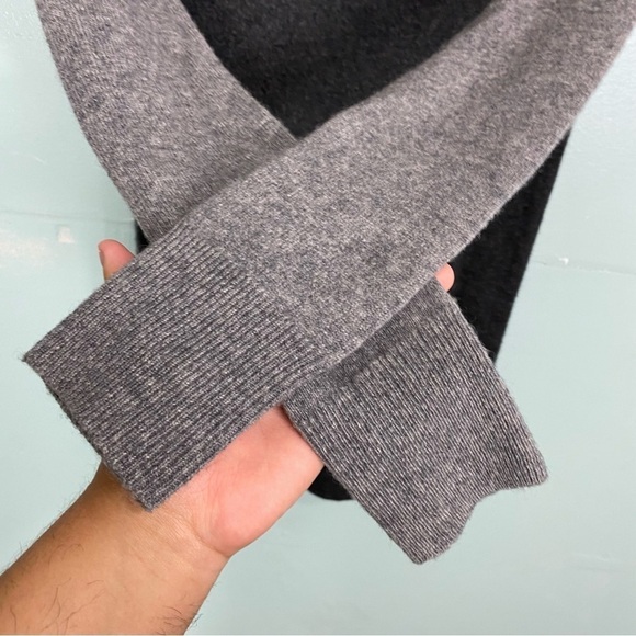 Equipment‎ Oscar Turtleneck Sweater Dress Cashmere Gray Sz S - Picture 5 of 7